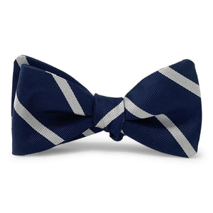 Stowe: Bow Tie - Navy/Silver