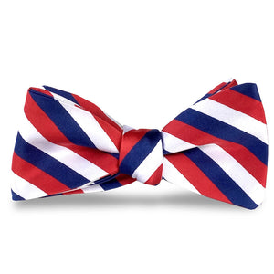 USA Stripes: Bow Tie - Red/White/Blue