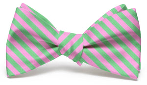 Kiawah: Bow Tie - Pink/Green