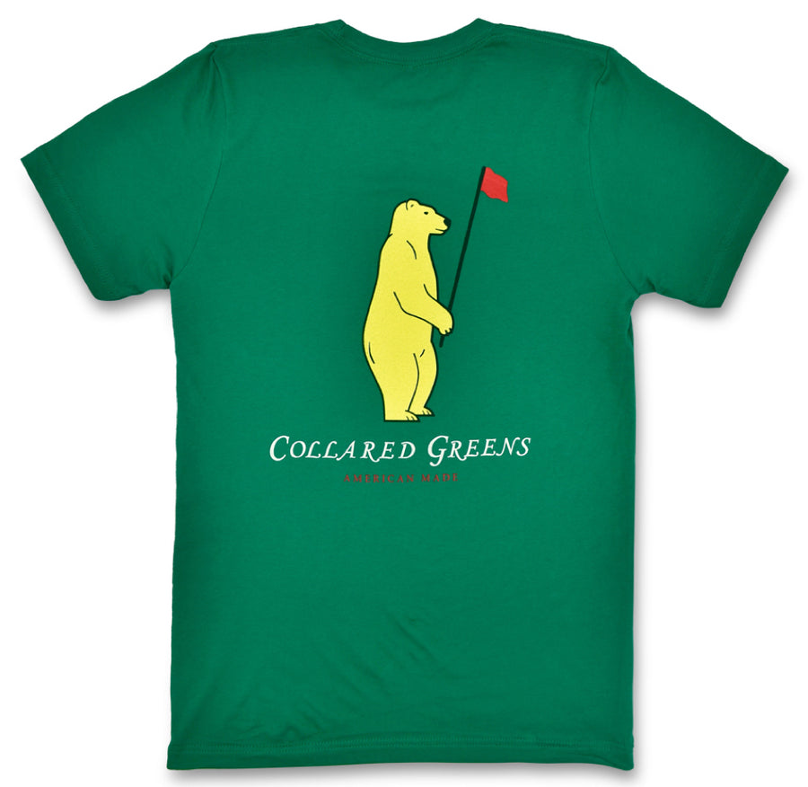 The Patron: Short Sleeve T-Shirt - Augusta Green