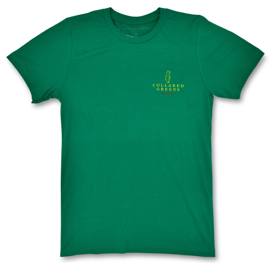 The Patron: Short Sleeve T-Shirt - Augusta Green