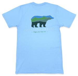 Mountain Bear: Short Sleeve T-Shirt - Carolina