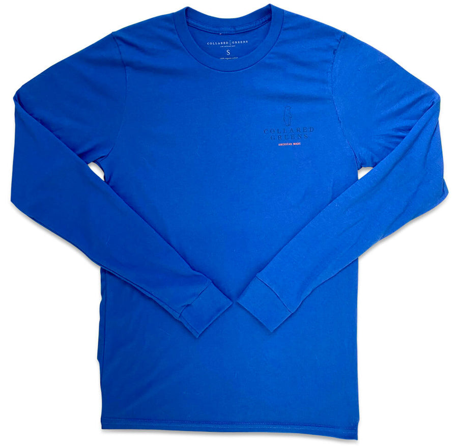 Vintage Bronco: Long Sleeve T-Shirt - Headwater Blue