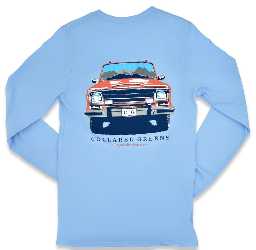 Vintage Bronco: Long Sleeve T-Shirt - Carolina