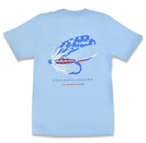 American Fly: Short Sleeve T-Shirt - Carolina