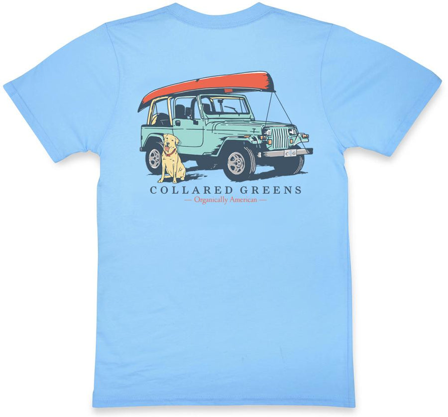 Jeep Dog: Short Sleeve T-Shirt - Carolina