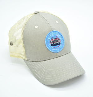 Vintage Bronco: Badged Trucker Cap - Cattail