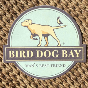 Bird Dog Bay Logo: Sticker - Mint