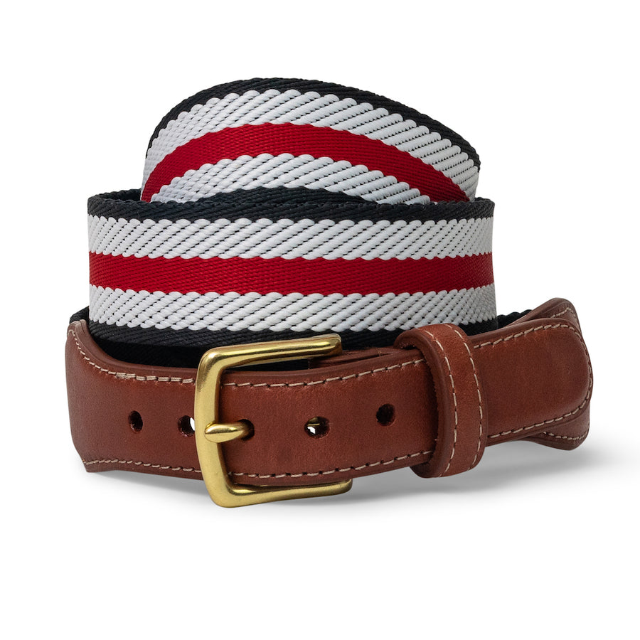 Dockside: Belt - Red/White/Black