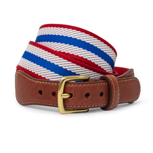 Dockside: Belt - Blue/White/Red