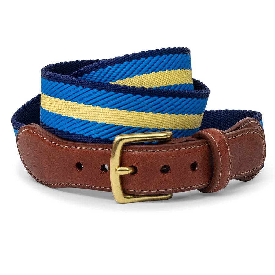 Dockside: Belt - Gold/Light Blue/Blue