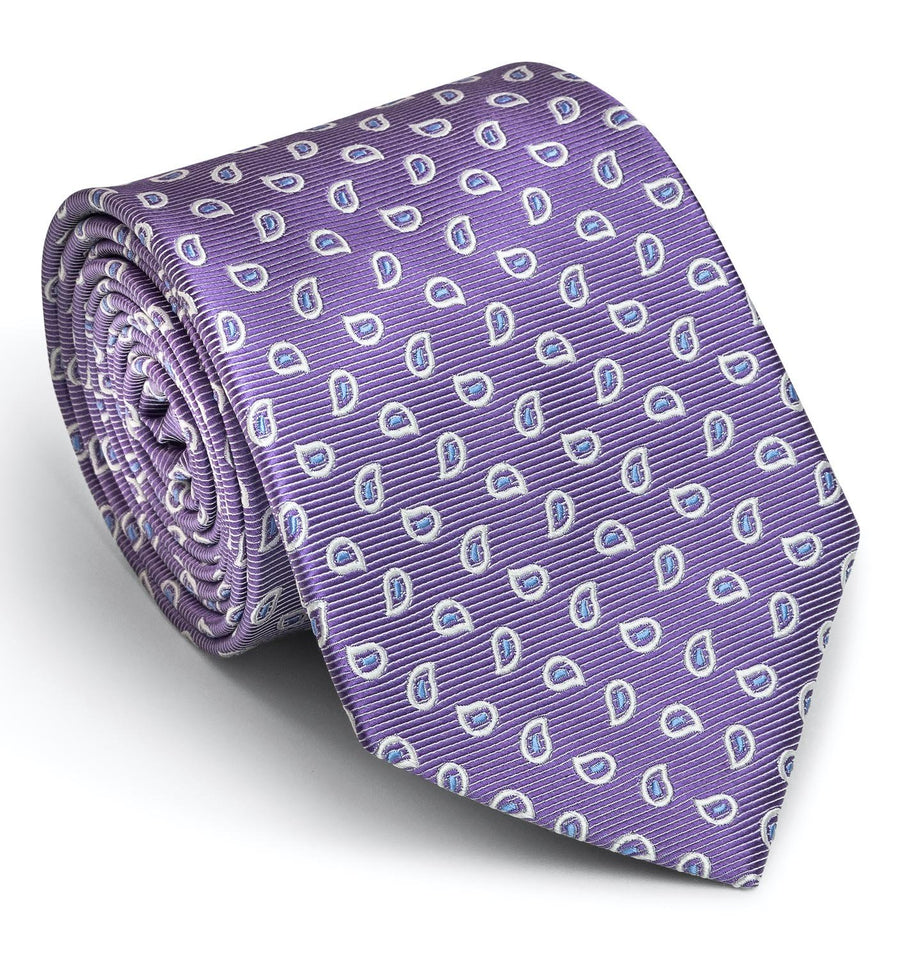 Premiere Paisley: Tie - Violet