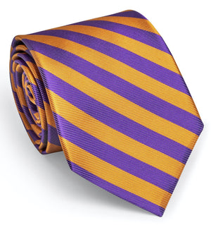 Sussex: Tie - Orange/Purple