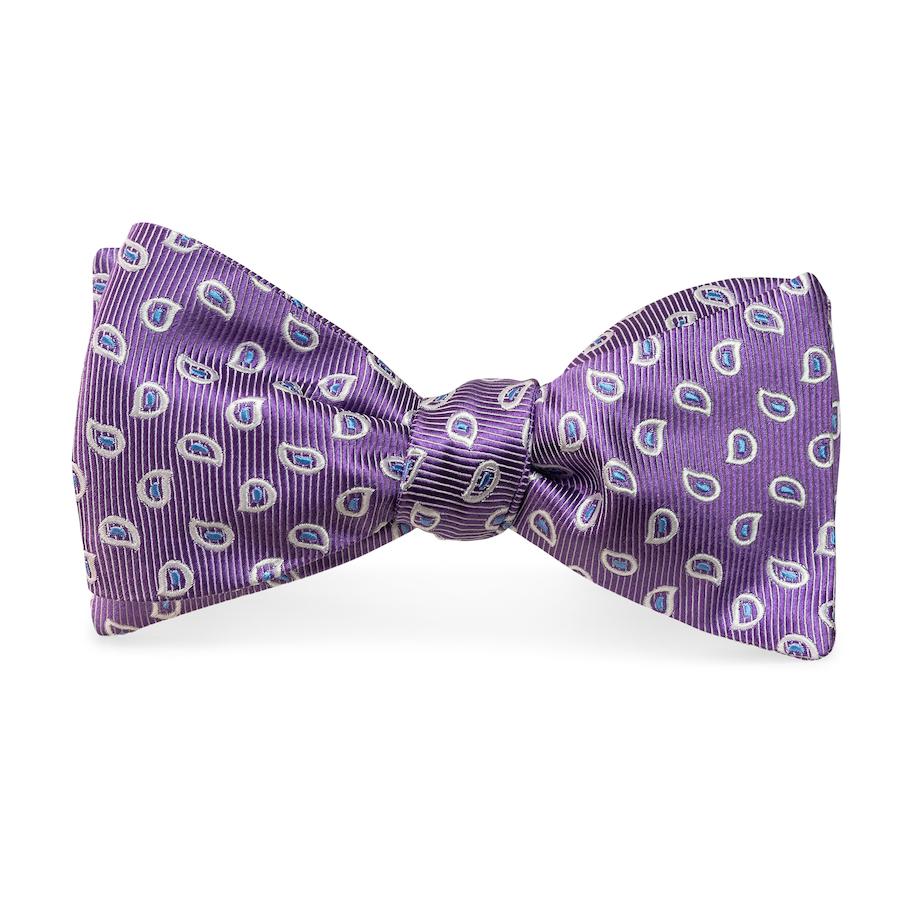 Premiere Paisley: Bow Tie - Violet