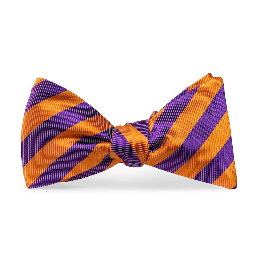 Sussex: Bow Tie - Orange/Purple
