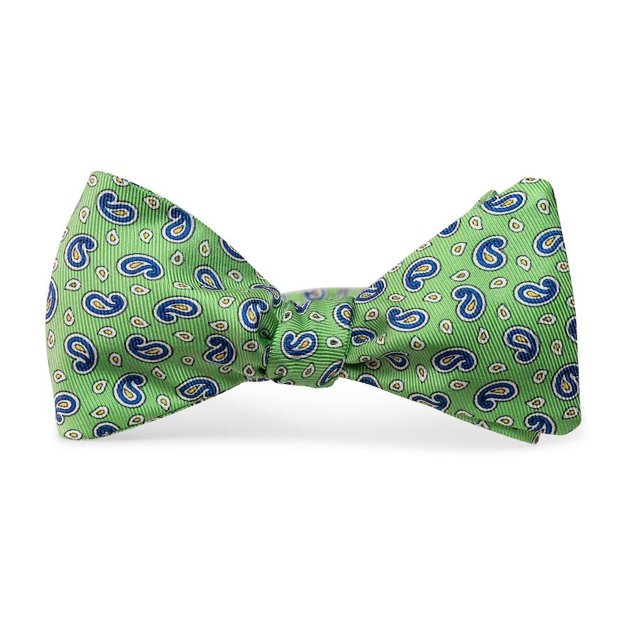 Pawleys Paisley: Bow Tie - Mint