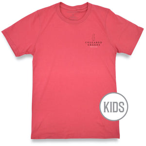 Jeep Dog: Kid's Short Sleeve T-Shirt - Coral