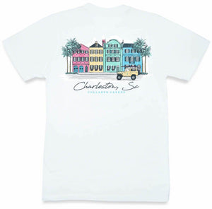 Rainbow Row: Short Sleeve T-Shirt - White