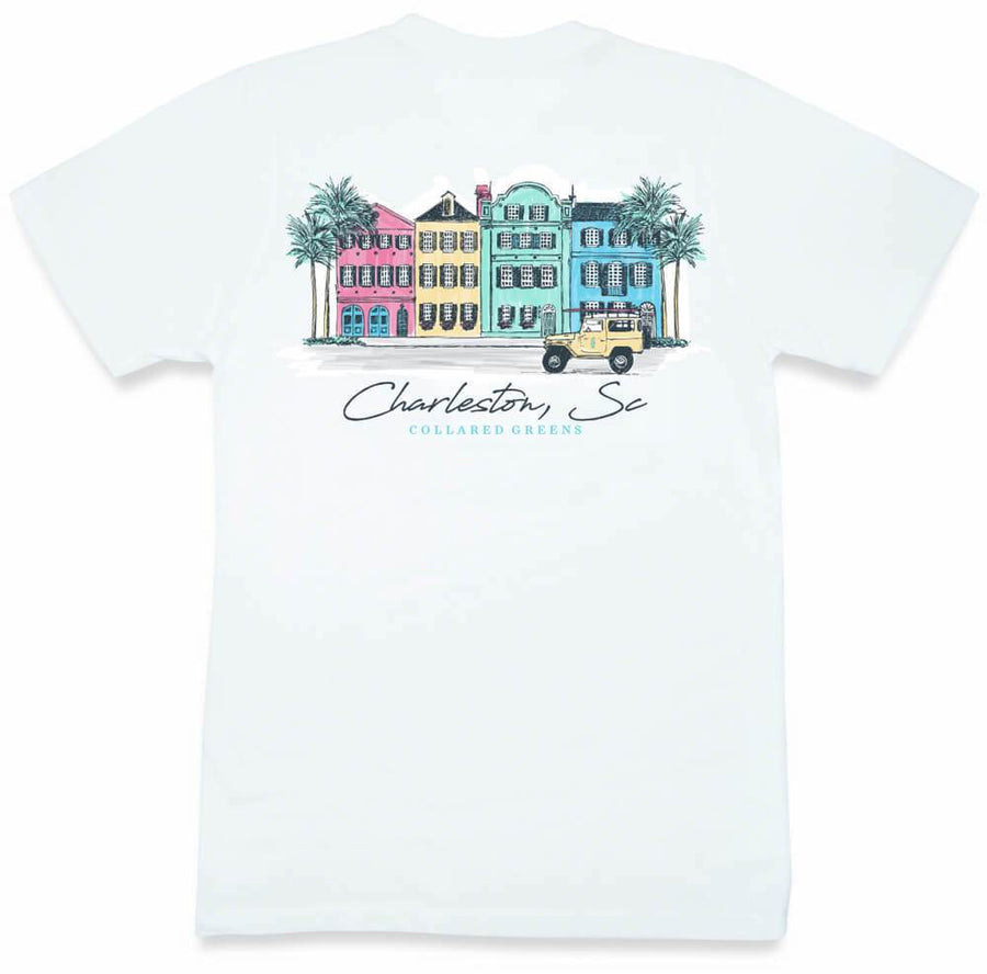 Rainbow Row: Short Sleeve T-Shirt - White