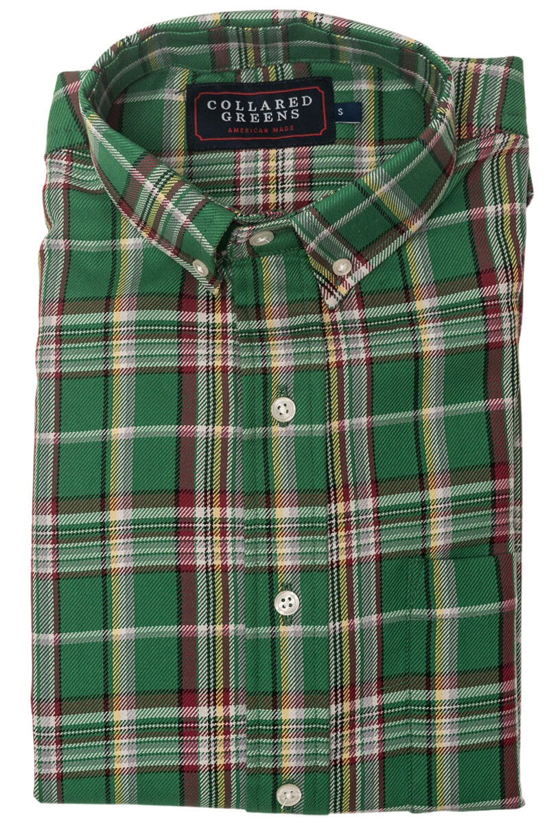 Marion: Brookline Button Down Shirt - Green (S & L)