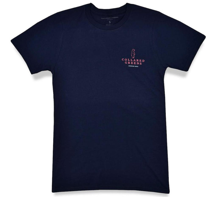 Water Meter: Short Sleeve T-Shirt - Navy