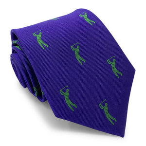 Bethpage: Tie - Purple/Green