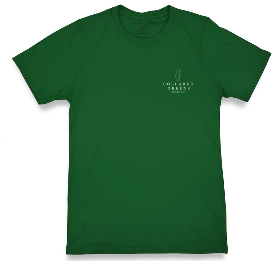 Boykin Spaniel: Short Sleeve T-Shirt - Forest Green