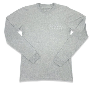 Charleston Rod & Reel: Long Sleeve T-Shirt - Gray