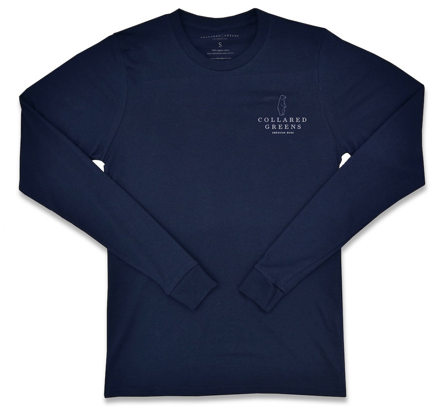Field & Stream: Long Sleeve T-Shirt - Navy