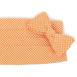 Fenwick: Carolina Cotton Cummerbund Set - Orange