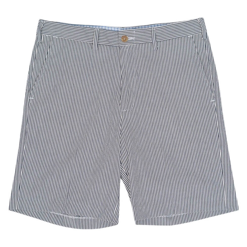 Seersucker cargo shorts on sale