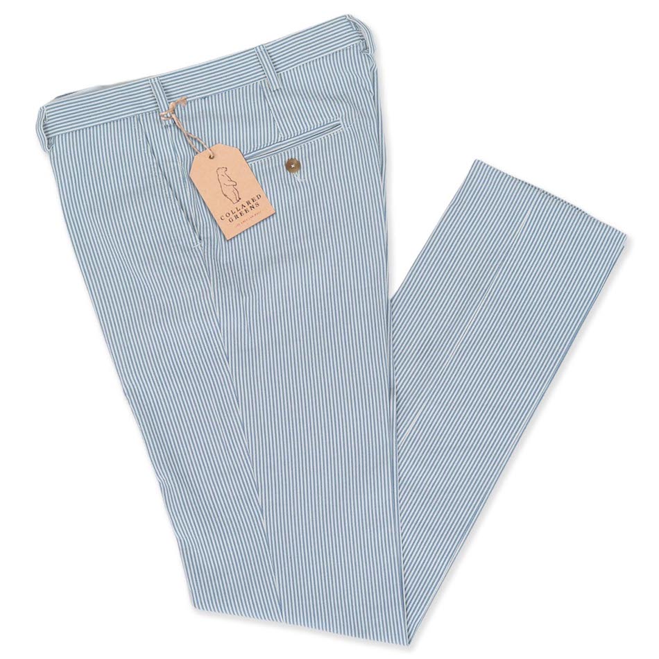 Lowcountry: Seersucker Pants - Carolina – Collared Greens