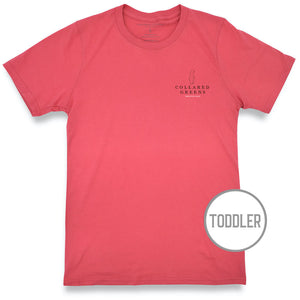 Jeep Dog: Toddler Short Sleeve T-Shirt - Coral