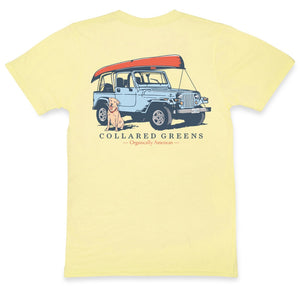 Jeep Dog: Short Sleeve T-Shirt - Gold (XXXL)