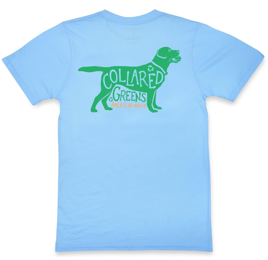 Green Dog: Short Sleeve T-Shirt - Carolina