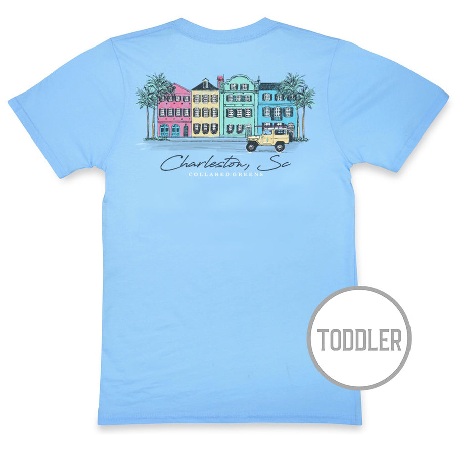 Rainbow Row: Toddler Short Sleeve T-Shirt - Carolina