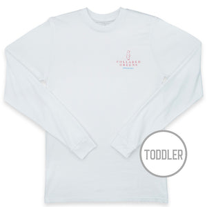 Rainbow Row: Toddler Long Sleeve T-Shirt - White