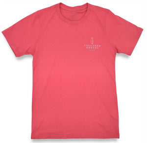 Gator Golf: Short Sleeve T-Shirt - Coral