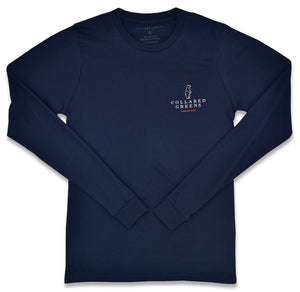 Season Pass: Long Sleeve T-Shirt - Navy
