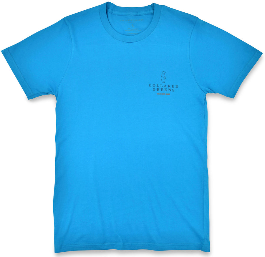 Good Boy Go Fast: Short Sleeve T-Shirt - Lagoon