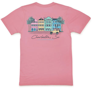 Rainbow Row: Short Sleeve T-Shirt - Pink