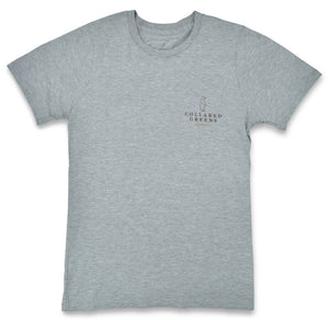 Camo Mallard: Short Sleeve T-Shirt - Gray
