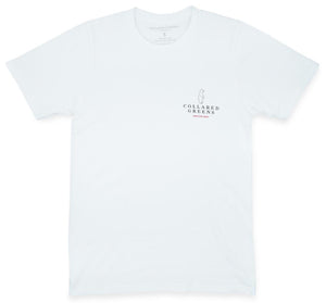 The Patron: Short Sleeve T-Shirt - White