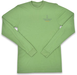 Rainbow Trout: Long Sleeve T-Shirt - Green (Medium & Large)