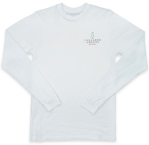 Grateful Bear: Long Sleeve T-Shirt - White