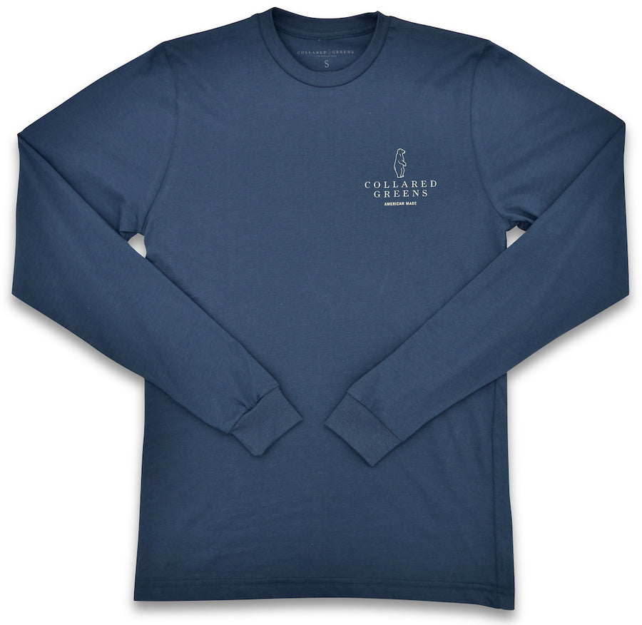 Field & Stream: Long Sleeve T-Shirt - Steel Blue