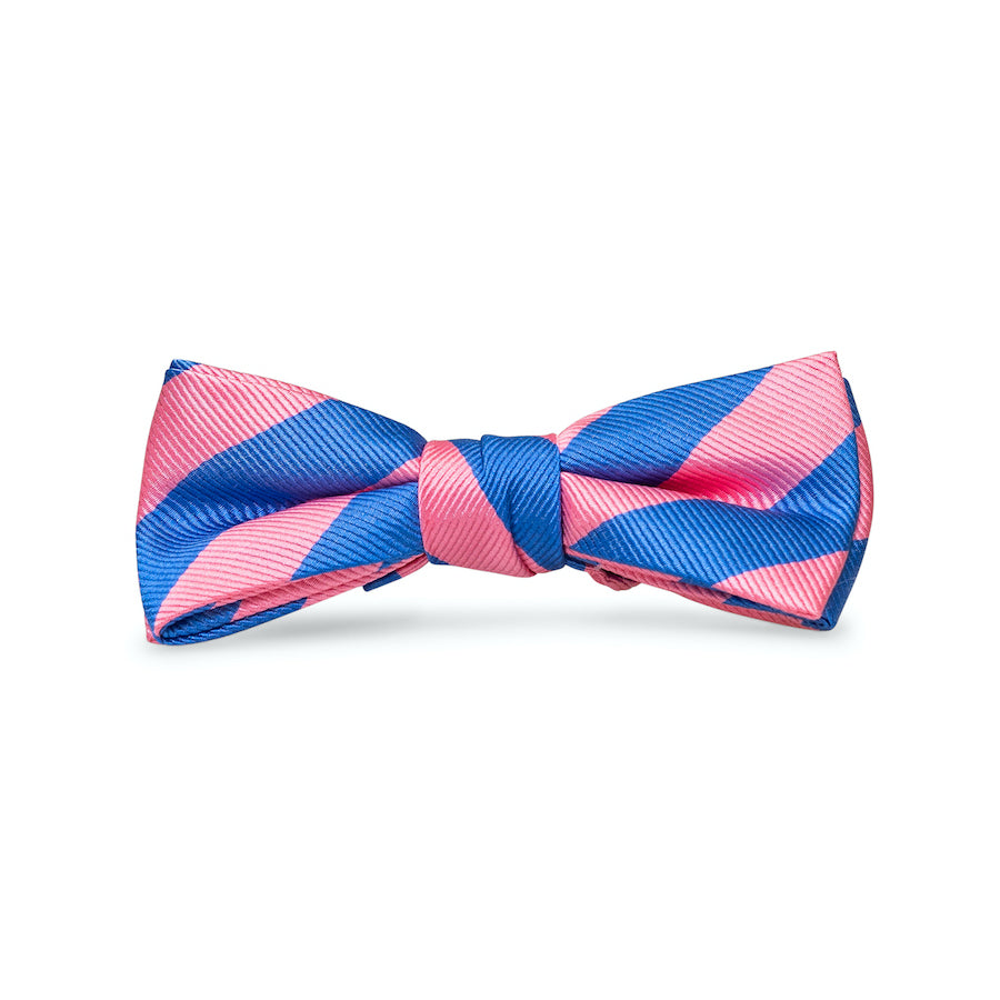 Kapalua: Boys Bow Tie - Pink/Blue