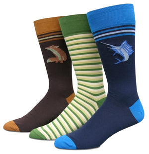 Trifecta: Socks - Blue