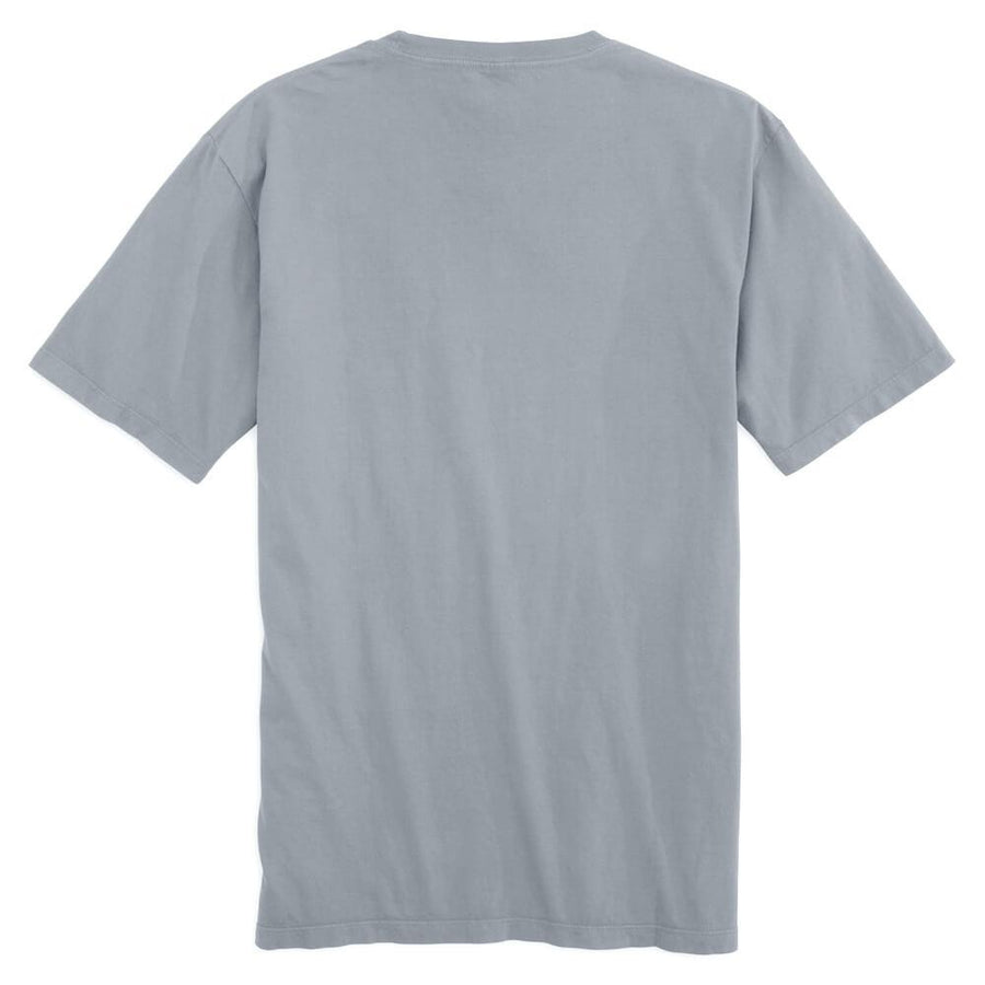 Flying High: Front Print Short Sleeve T-Shirt - Gray