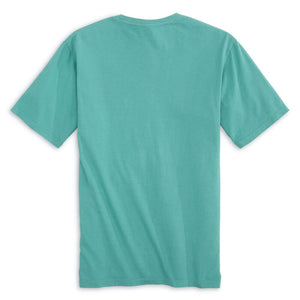 Tarpon Tricks: Front Print Short Sleeve T-Shirt - Seafoam